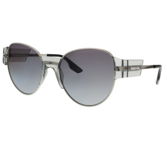 McQ by Alexander McQueen Accessories - McQ Alexander McQueen MQ0001S-004 Clear Cateye Sunglasses